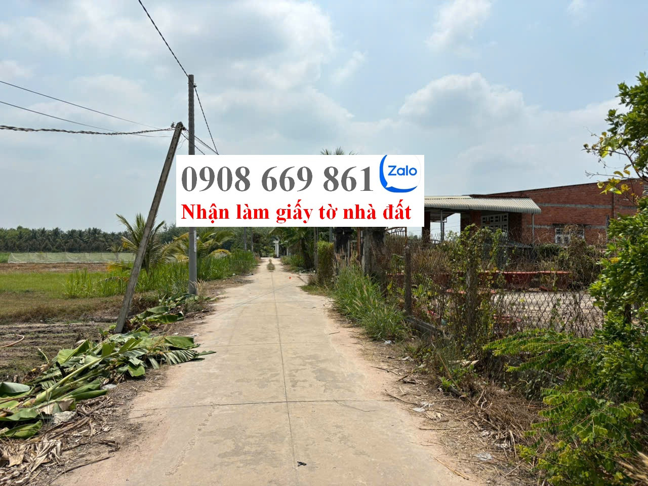 bán đất . DT 2933 m2 . phù hợp lên thổ cư . xã chà là . dương minh châu