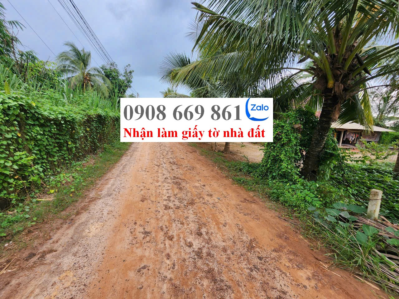 bán đất 2 MT . DT 150 m2 . xã chà là . dương minh châu