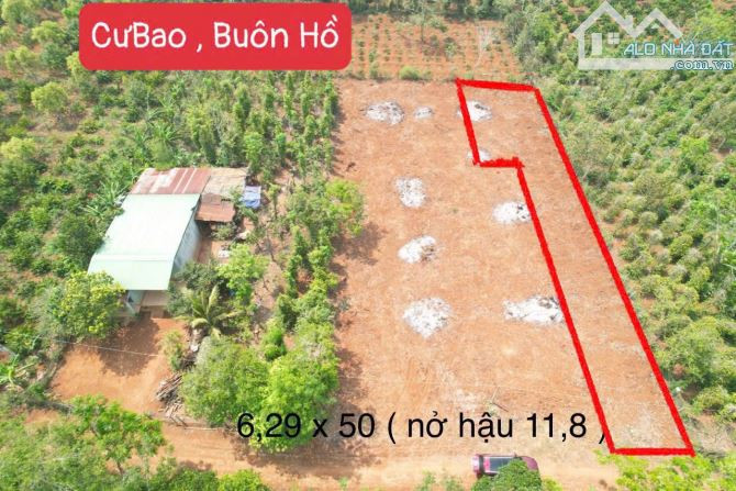 Bán đất 353m² giá 350 triệu tại Xã Cư Bao Thị xã Thị Xã Buôn Hồ