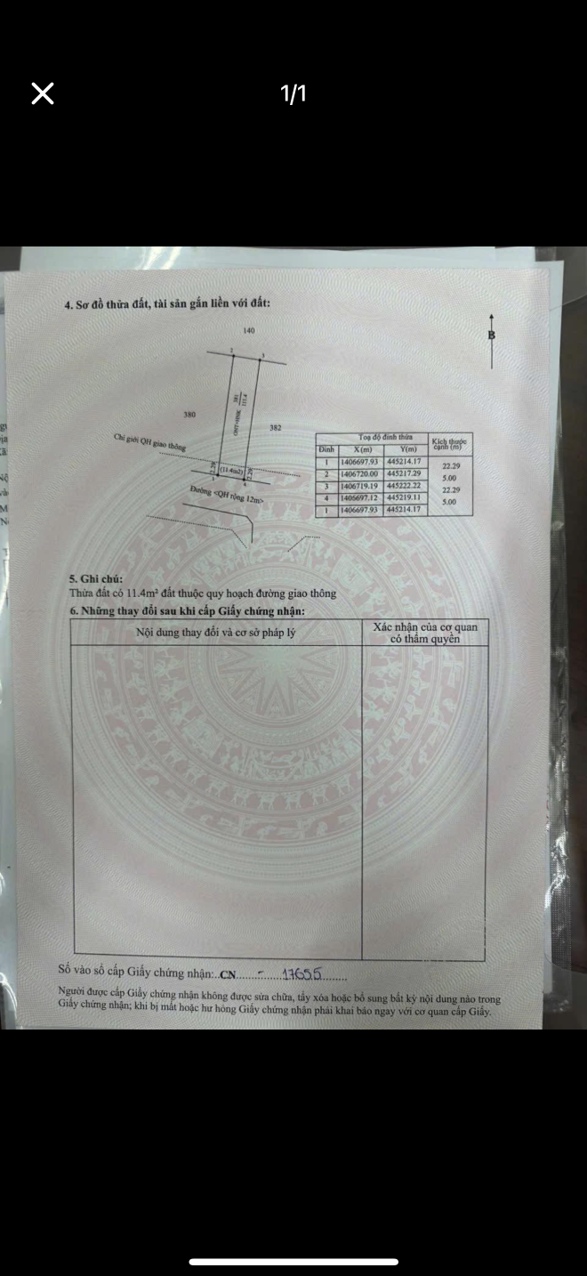 Bán đất 111m² 699 triệu tại Xã Cư ÊBur Thành phố Buôn Ma Thuột