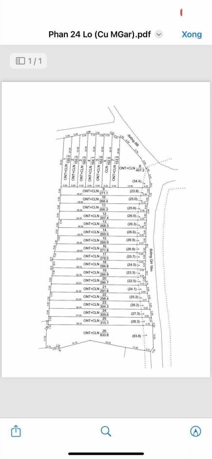 Bán đất 200m² 165 triệu tại Xã Cư M'gar Huyện Cư M'gar