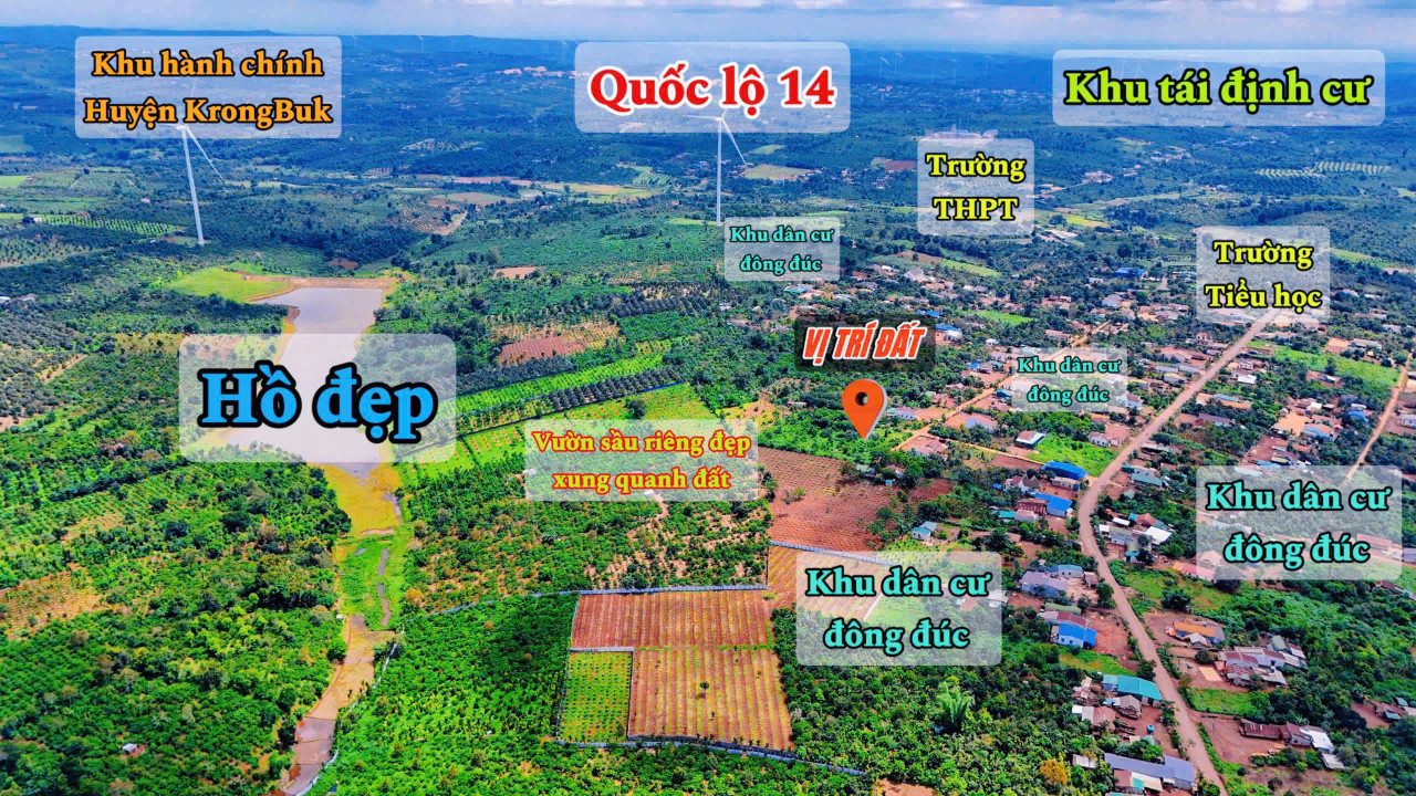 Bán đất 420m² giá 289 triệu tại Xã Cư Né Huyện Krông Búk