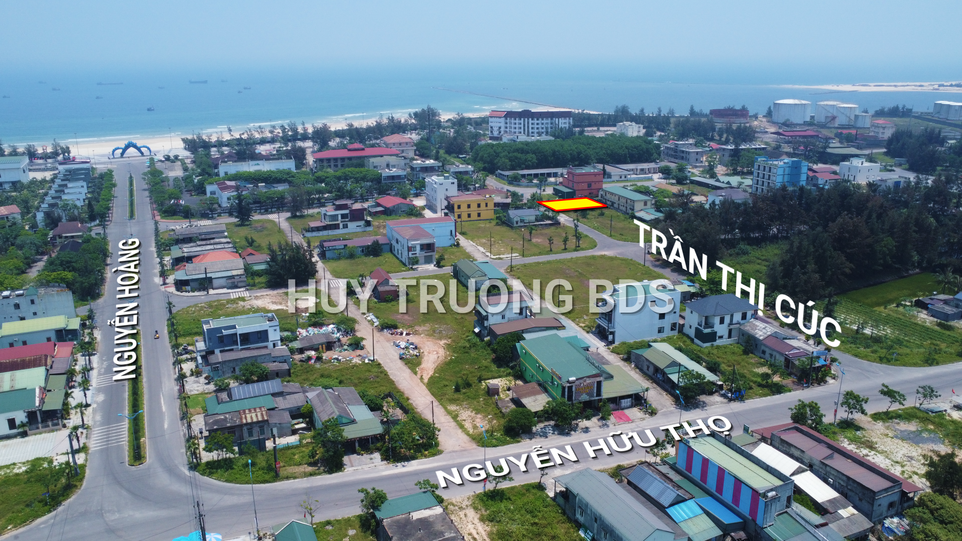 Bán đất 243m² full thổ cư ngang 11.79m giá 4.6 tỷ tại Xã Cửa Việt