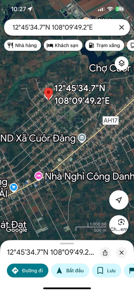 Bán đất 199.8m² tại Xã Cuor Đăng Huyện Cư M'gar