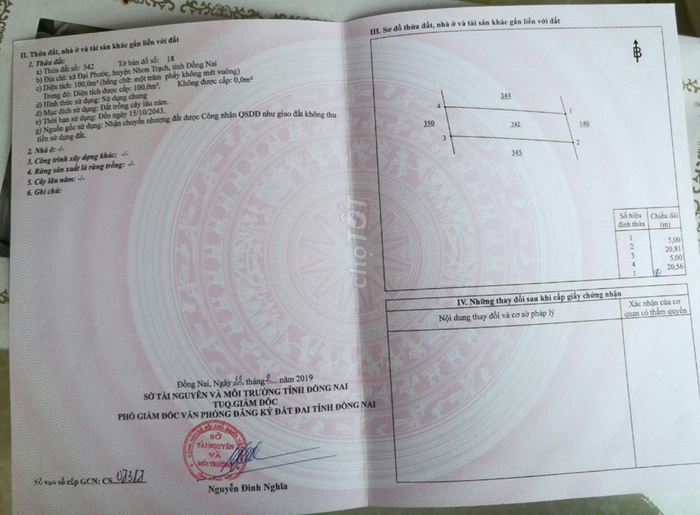 Nhà Đất Đại Phước Nhơn Trạch Đồng Nai