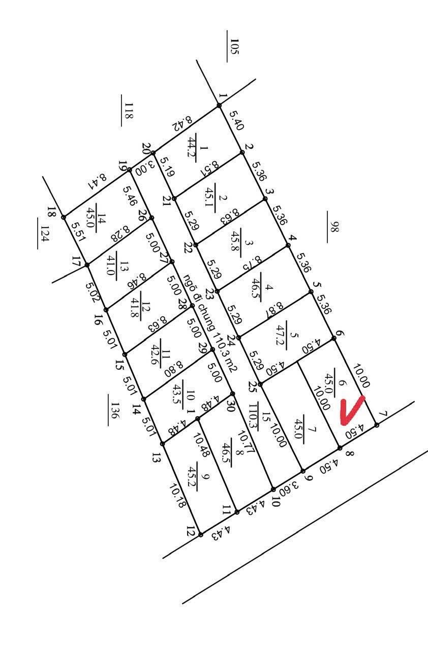 Bán Đất 45m² thổ cư 45m² giá 1.65 tỷ tại Xã Đại Xuyên Hà Nội