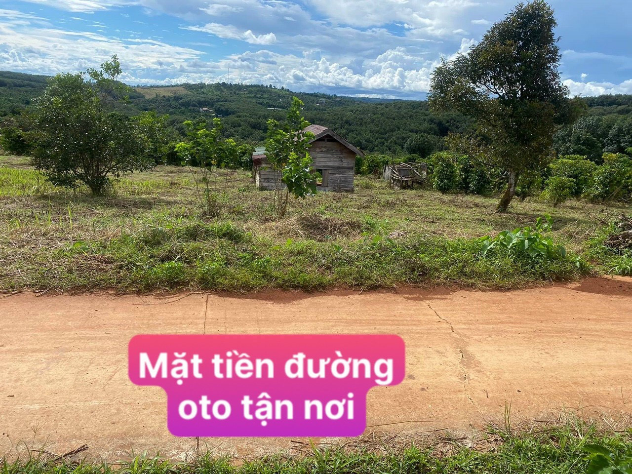 Đất đẹp có thổ cư 200m bán 499 Triệu/1200m2 view như hình