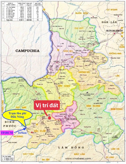 Bán lô đất full thổ cư 1000m2 có sẵn giếng khoan thôn 15 đường bê tông 0919830239