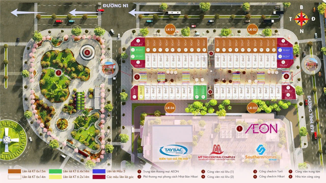 🎉 73 CĂN SHOPHOUSE tại AEON CENTRAL COMPLEX – Vị trí siêu đẹp, sinh lời vượt trội!
