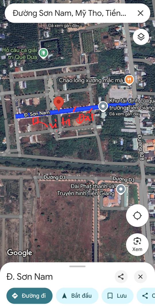 Bán đất tđc Long Hòa B