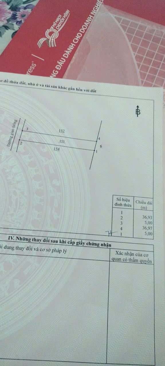 Bán đất 183.3m² full thổ cư ngang 5m giá 950 triệu tại Xã Dầu Giây