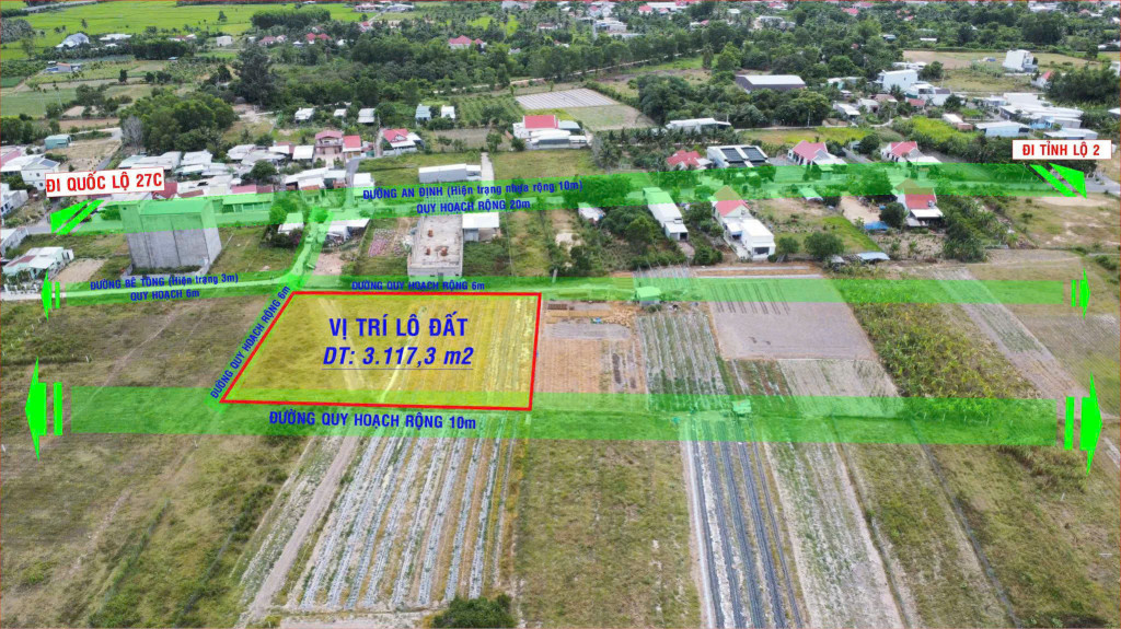 Bán đất Diên Phước, Diên Khánh, vuông vức, quy hoạch full OĐT