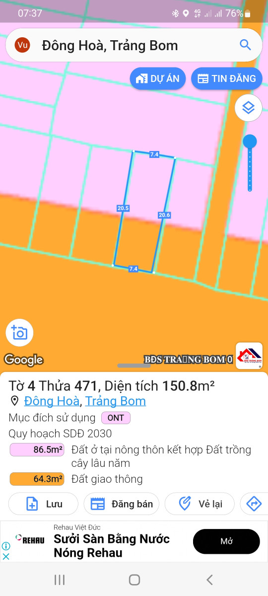 Nhà Đất Đông Hòa Trảng Bom Đồng Nai