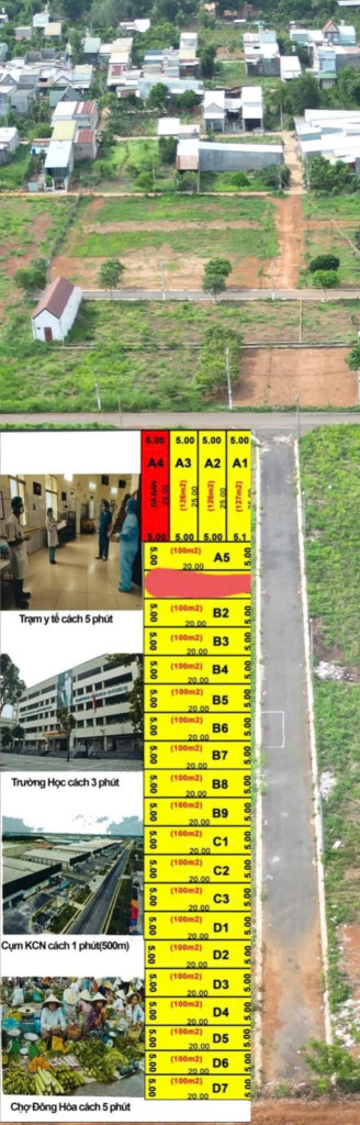 🔥 Đất Đẹp Sổ Riêng Đông Hoà – Giá Chỉ 900 Triệu!