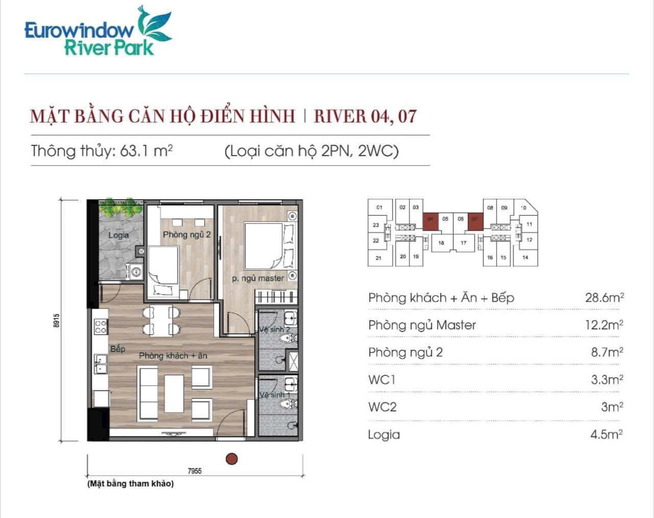 🔥🔥 BÁN GẤP CĂN HỘ 2 PHÒNG NGỦ VIEW SÔNG – GIÁ RẺ NHẤT DỰ ÁN! 🔥🔥