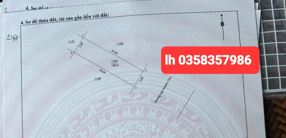 Bán đất 100m² ngang 5m giá 2.35 tỷ Xã Đồng Hỷ