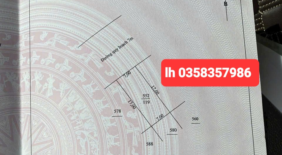 Bán đất 119m² ngang 7m giá 2.25 tỷ Xã Đồng Hỷ