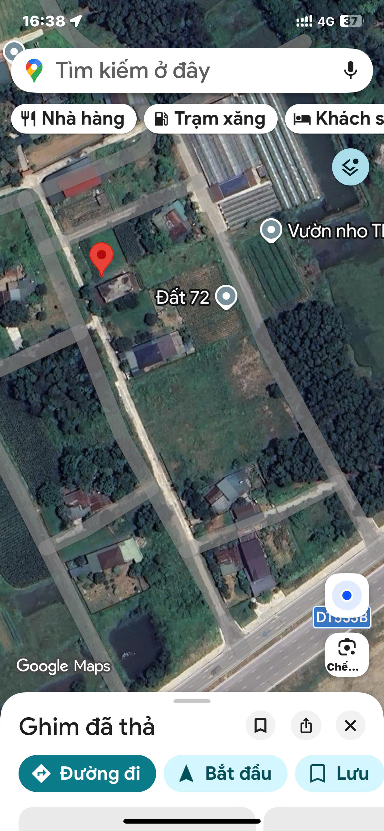Bán đất 190.1m² full thổ cư ngang 9m giá 4.2 tỷ tại Xã Đông Lộc