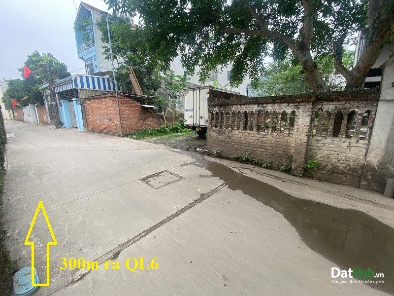 Cần bán 86m2 đất Phố Gốt Phú Nghĩa Chương Mỹ, 300m ra QL6, Ô tô tránh, làn 2 QL6