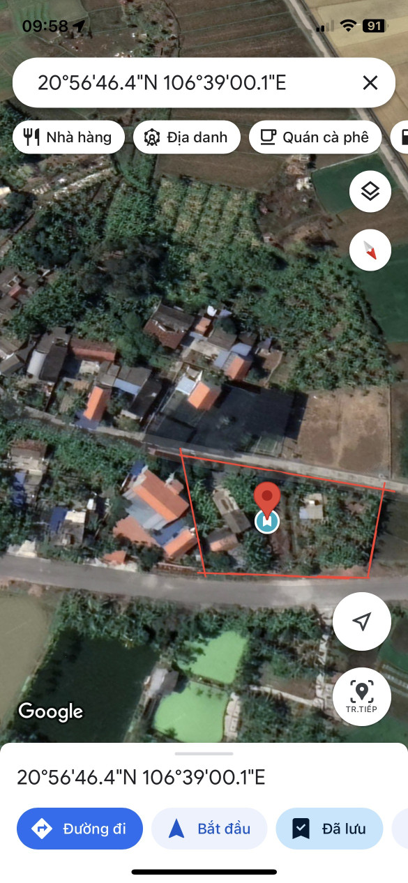 Đất mặt đường liên tỉnh thuỷ nguyên-kinh môn
