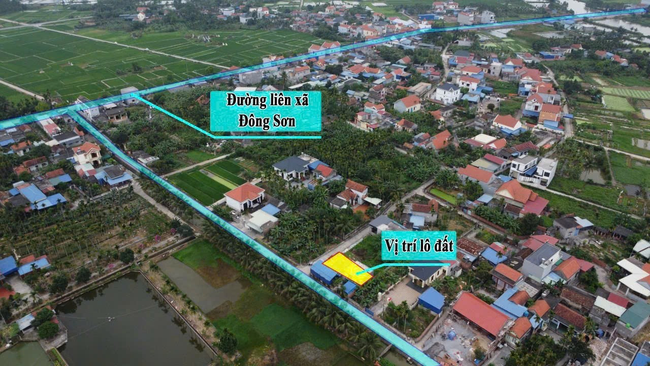 Bán đất 129m² 1.49 tỷ tại Xã Đông Sơn Huyện Thuỷ Nguyên. mặt đường thôn. liên hệ 0362558882