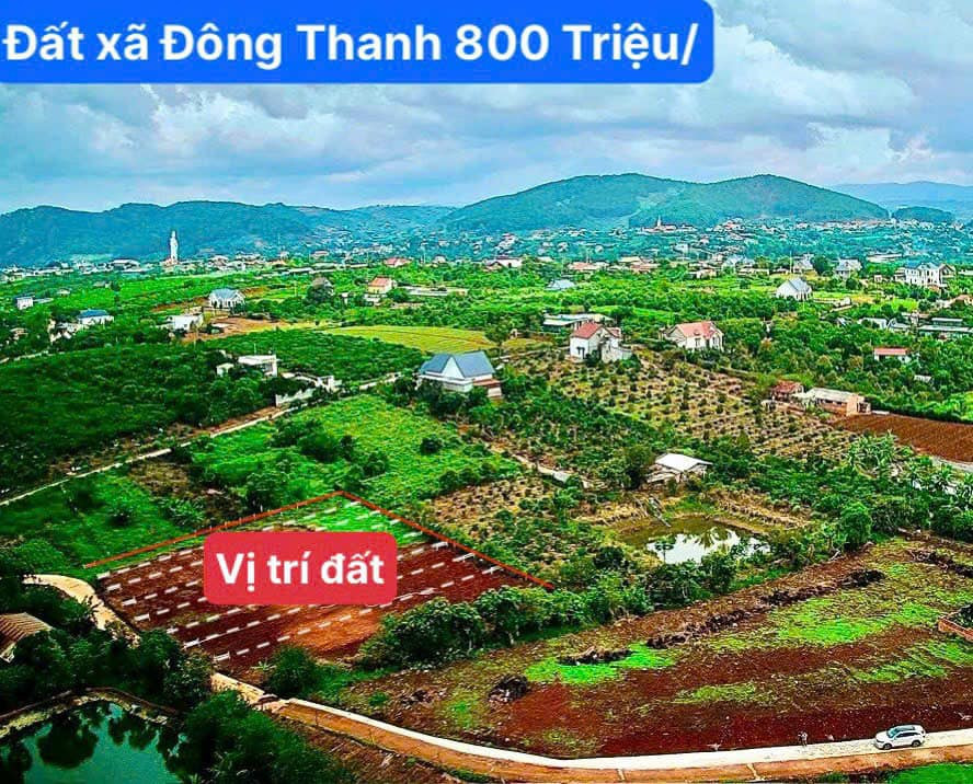 đất thổ cư Đông Thanh 800 Triệu/SHR 325m2 đất dương đẹp thích hợp đầu tư