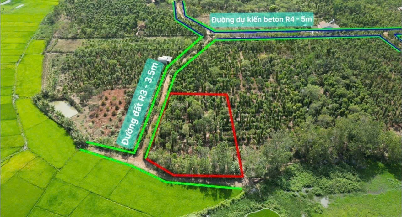 Đất Quy Hoạch full Hồng 1745.9m² ngang 37m giá 590 triệu Xã Dray Bhăng