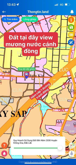 Bán đất 160m² 235 triệu tại Xã Dray Sáp Huyện Krông A Na