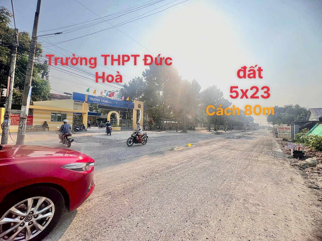 Bán đất 121.4m² ngang 5m giá 1.68 tỷ Xã Đức Hòa