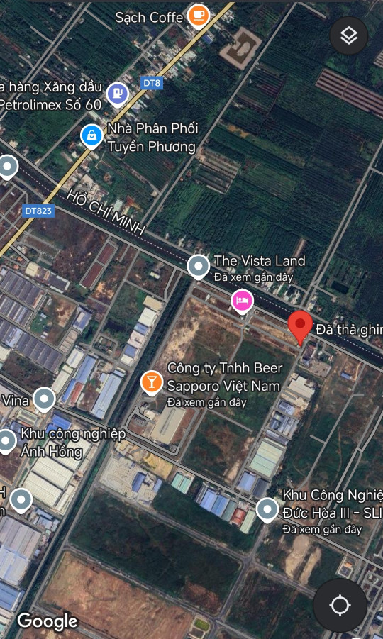 Chính chủ cần bán lô góc 5x17m KDC vista land Đức Hoà, Long An