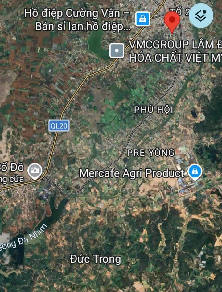 Bán đất 1080m² có sẵn 300m² thổ cư ngang 60m giá 13 tỷ tại Xã Đức Trọng
