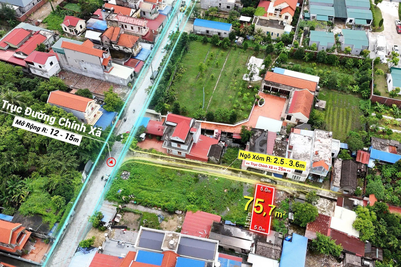 Bán đất 75,7m² 3,2 tỷ tại Xã Dương Quan Huyện Thuỷ Nguyên. liên hệ 0362558882