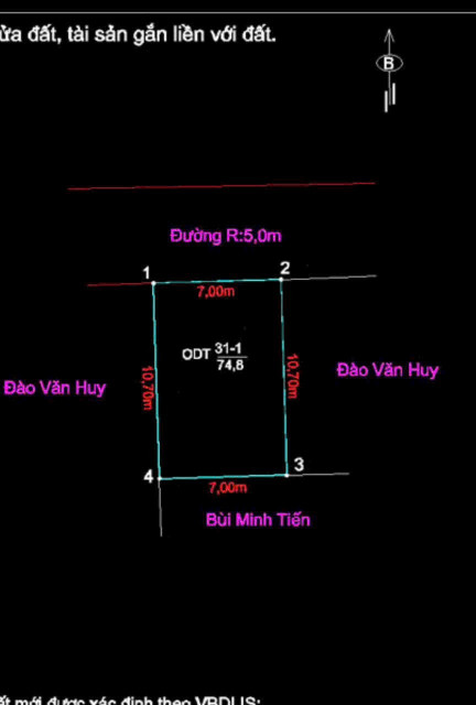 Bán đất 75.2m² ngang 7m giá 3.35 tỷ tại Dương Quan Thuỷ Nguyên. liên hệ 0362558882