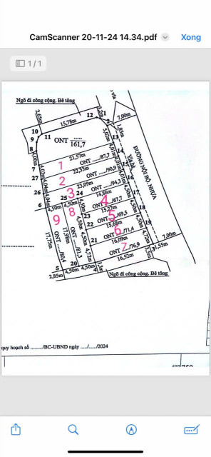 Bán đất 67,7m² ngang 4m giá 2.8 tỷ tại Dương Quan Thuỷ Nguyên. liên hệ 0362558882