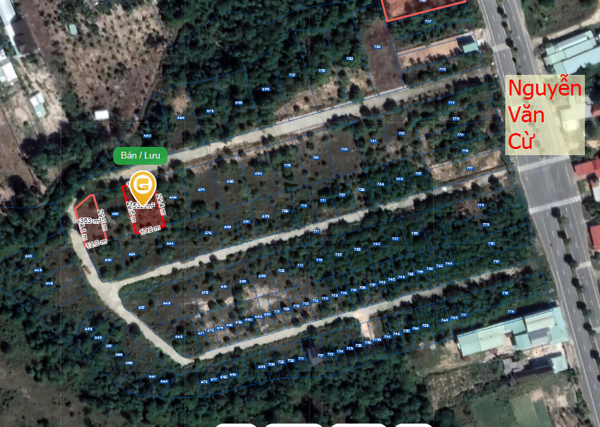 Bán  đất thương mại dịch vụ 525.4m² , giá 3 tỷ tại, Xã Dương Tơ, Thành phố Phú Quốc, Kiên Giang