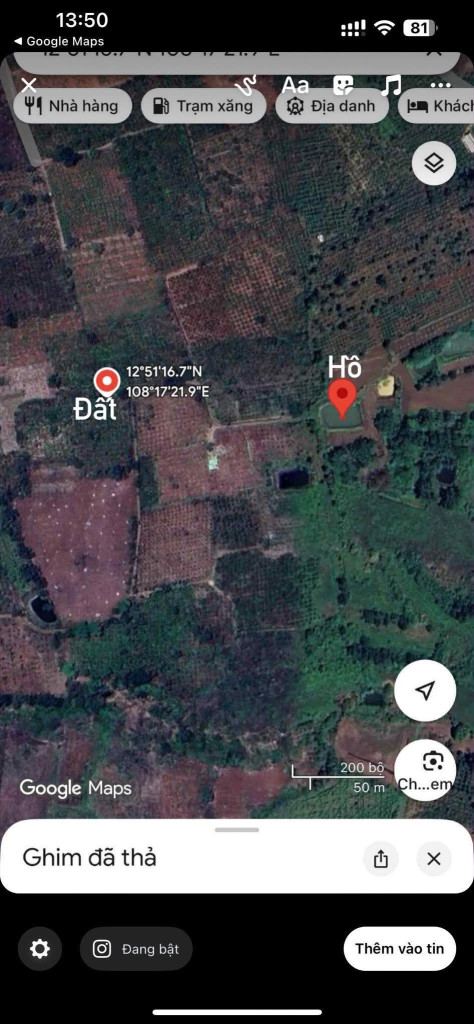 Bán đất 7628.6m² giá 2 tỷ Xã Ea Drông