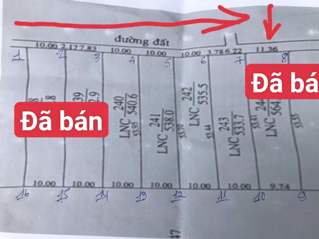Bán đất 540.6m² giá 149 triệu Xã Ea Drông