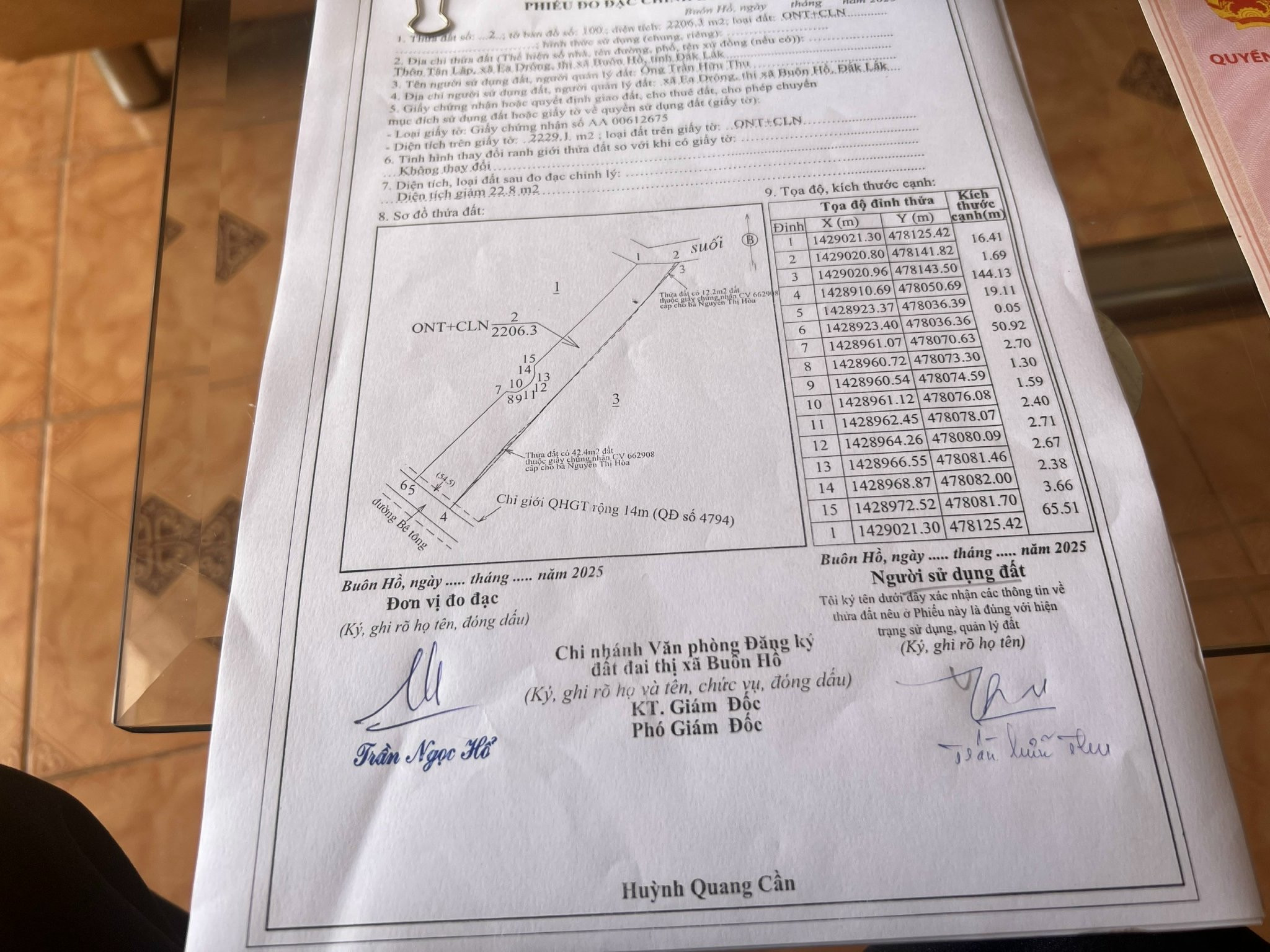 Bán nhà 2229.1m² có sẵn 400m² thổ cư ngang 20m giá 2.7 tỷ tại Xã Ea Drông