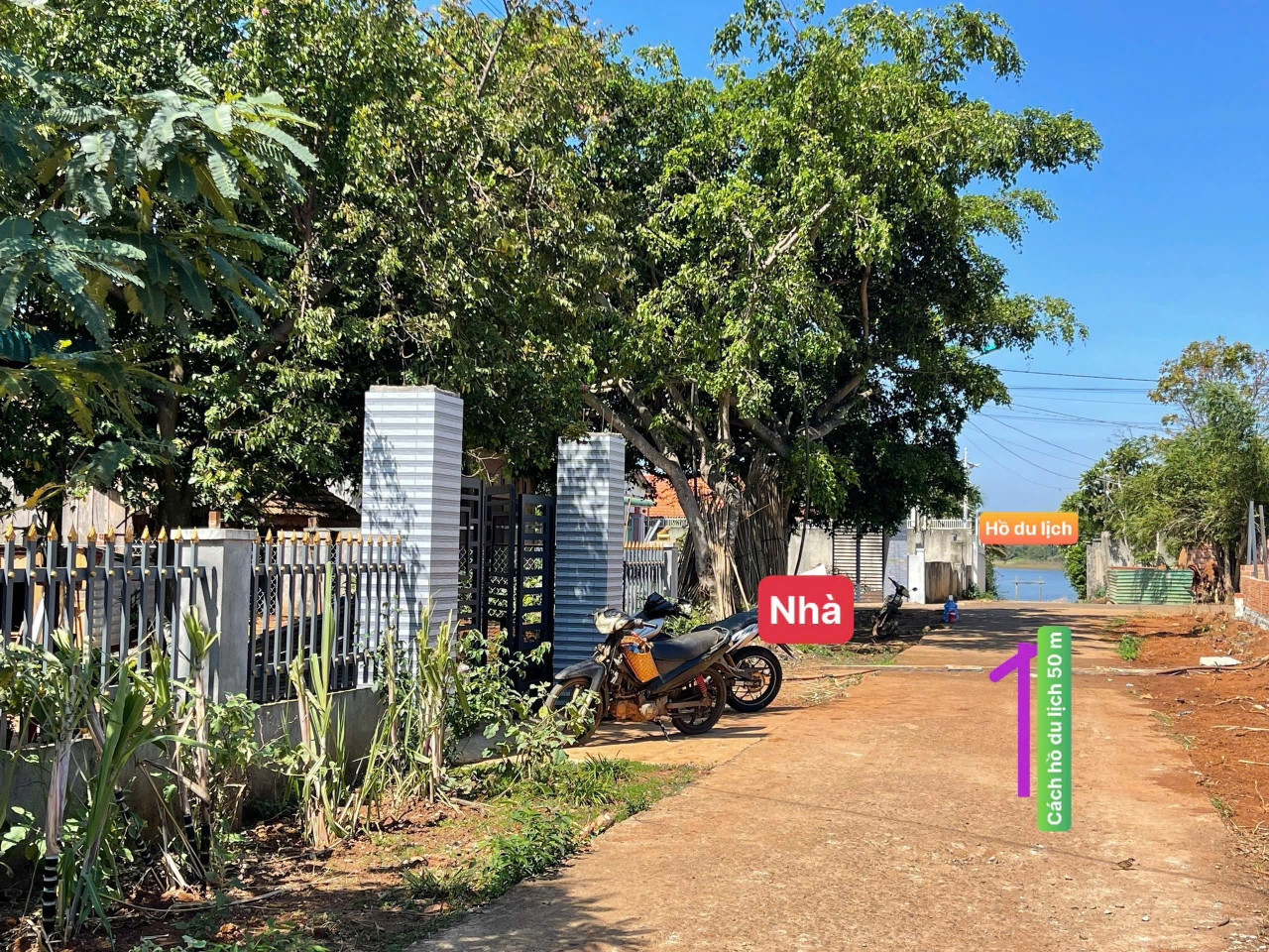 Bán đất tặng nhà 2mt 222.6m² ngang 11,5m giá 1.15 tỷ tại Xã Ea Kao Thành phố Buôn Ma Thuột