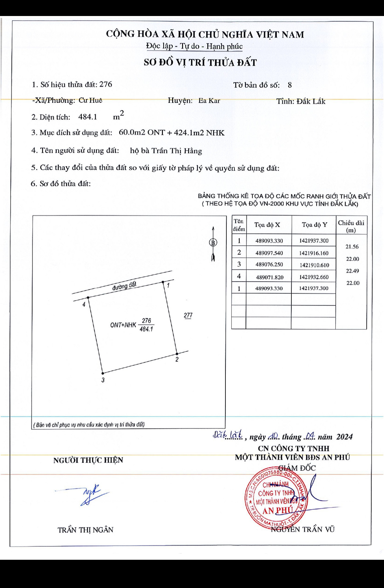 Bán đất 487.2m² giá 250 triệu Xã Ea Kar