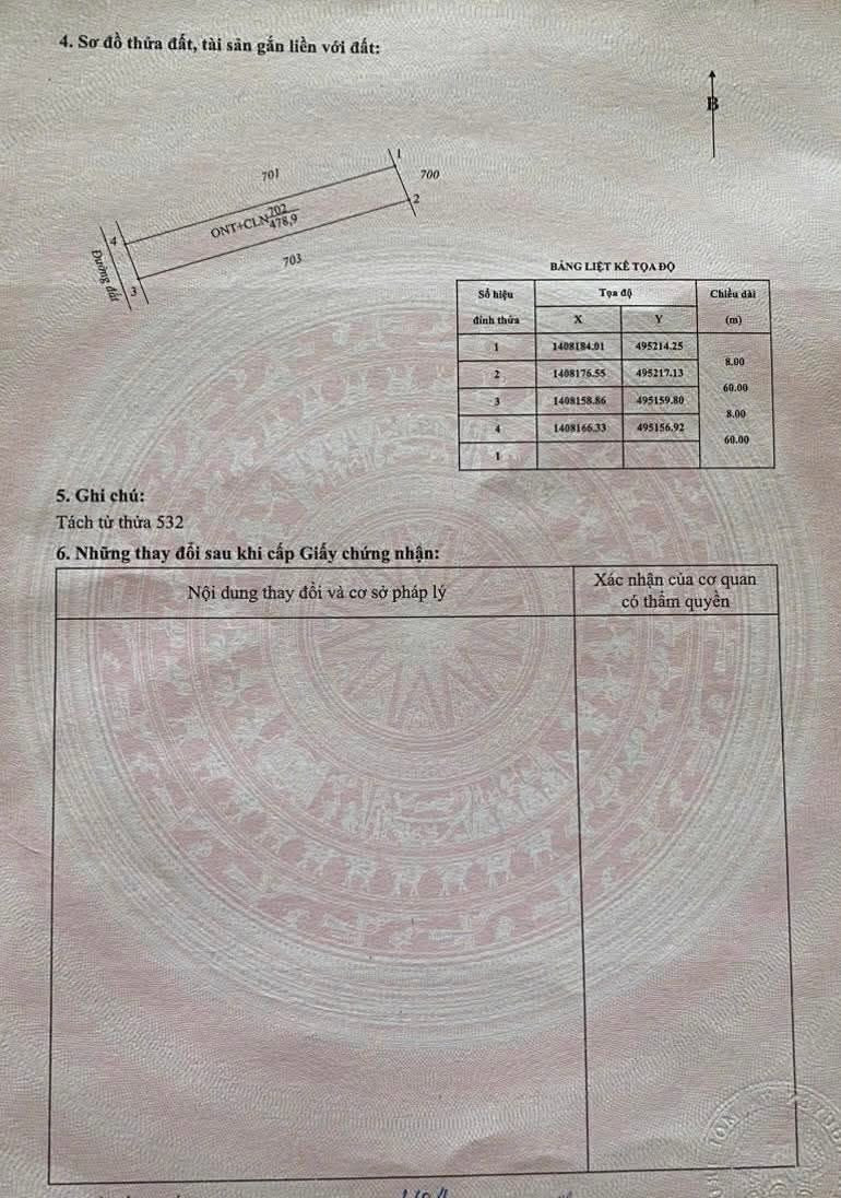Bán đất 480m² giá 199 triệu Xã Ea Kar