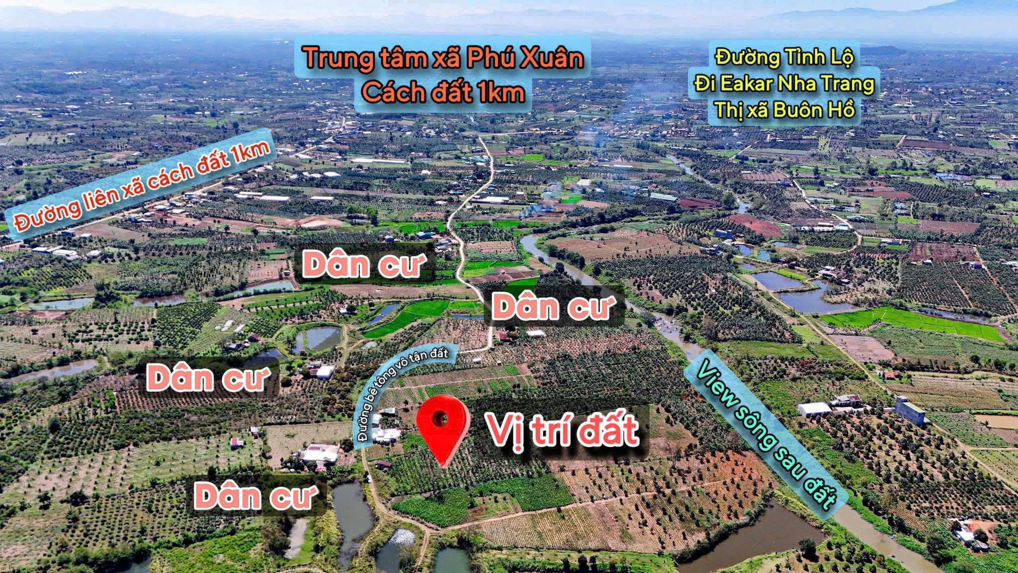 Bán đất 508.2m² ngang 11m giá 220 triệu tại Xã Ea Kar