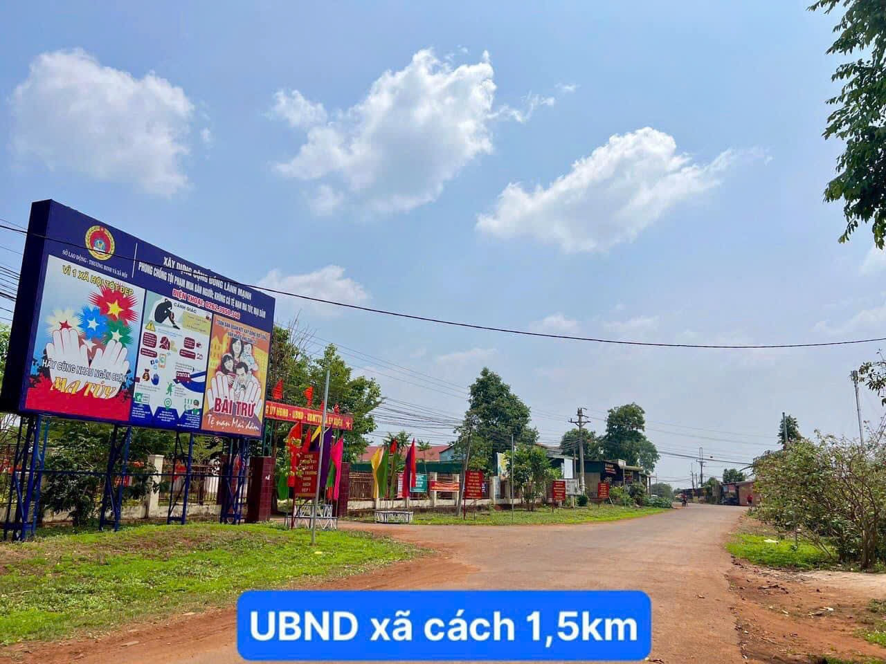 Bán đất 119.9m² có sẵn 60m² thổ cư ngang 6m giá 175 triệu tại Xã Ea Kiết