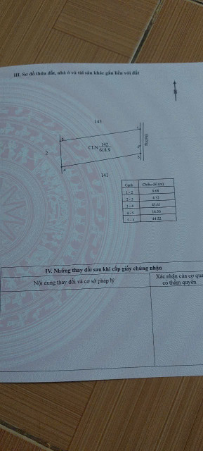 Bán đất 618.9m² giá 335 triệu tại Xã Ea Kiết Huyện Cư M'gar