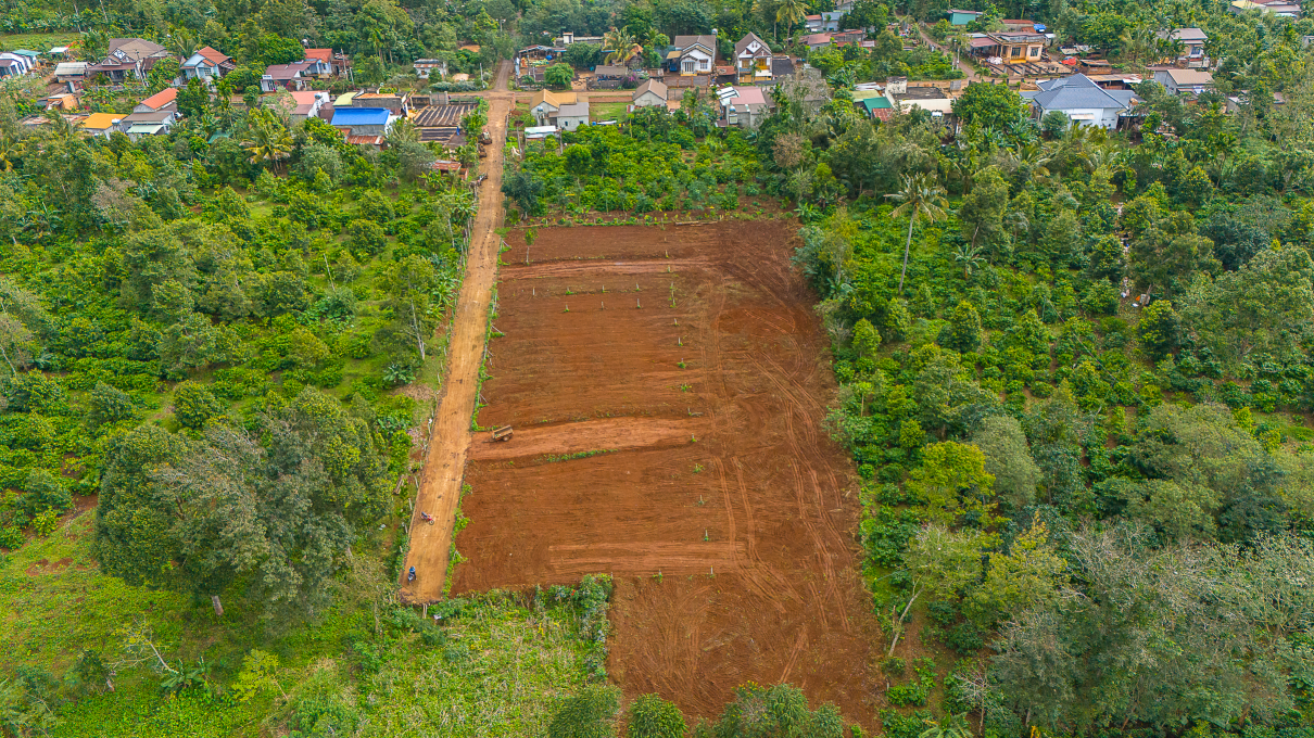 LÔ ĐẤT ĐẸP GIÁ 550 TRIỆU - ĐƯỜNG BÊ TÔNG 6M - FULL THỔ CƯ