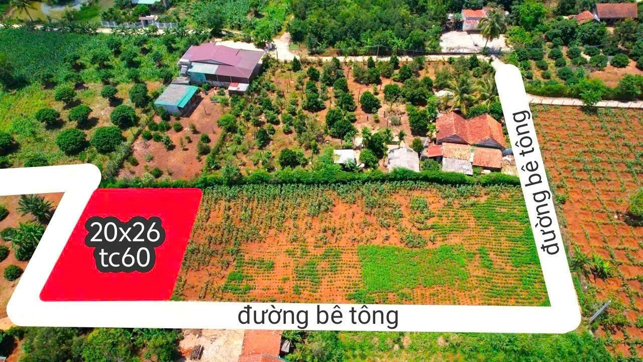 Đất 500m² ngang 20m giá 490 triệu tại Xã Ea Na Huyện Krông A Na