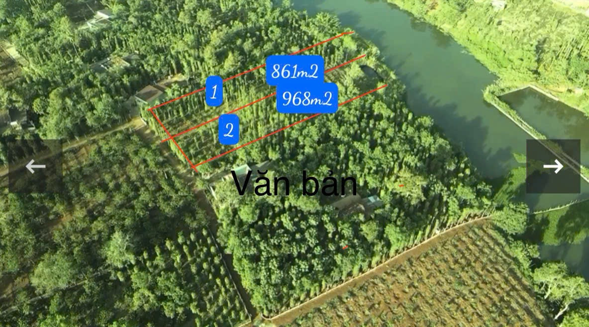 Bán đất 861.6m² 999 triệu View hồ Việt Đức 4
