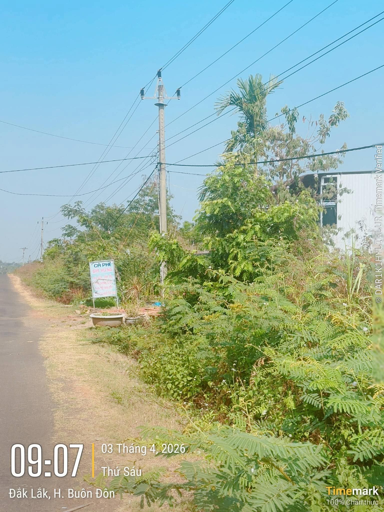 Bán đất 12866.6m² có sẵn 60m² thổ cư ngang 16.7m giá 950 triệu tại Xã Ea Nuôl