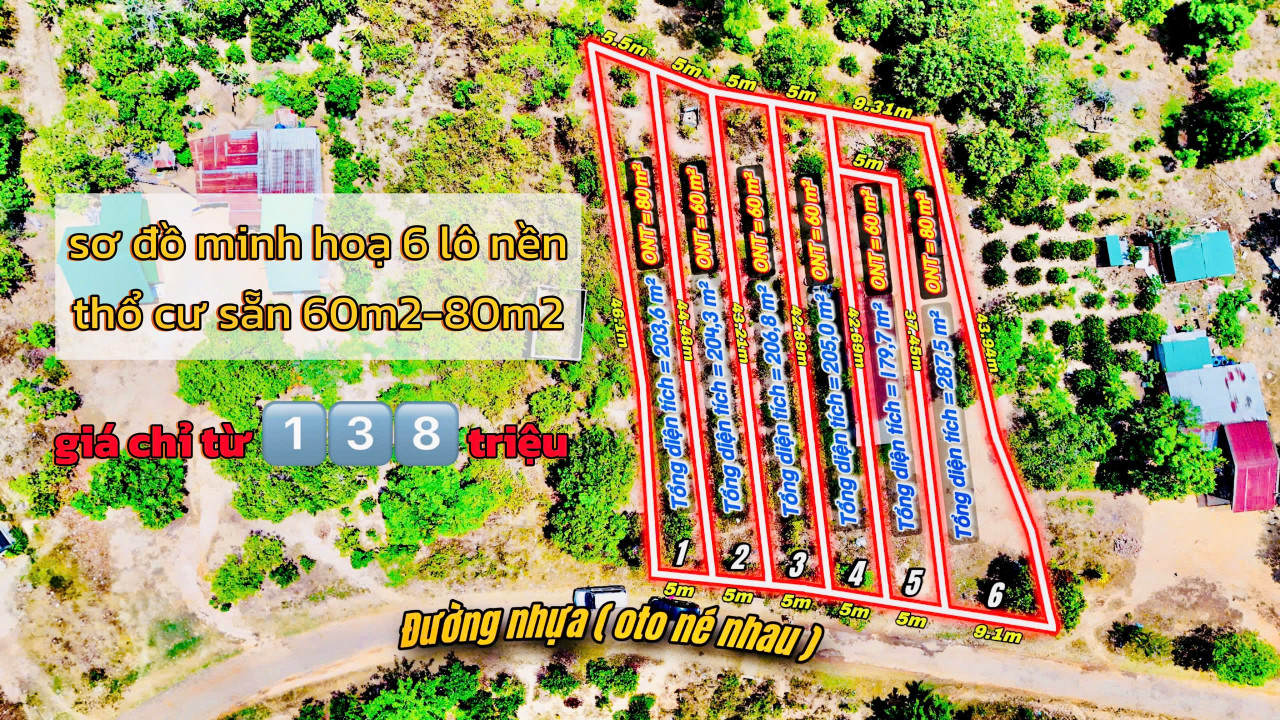 Bán đất 179m² 138 triệu tại Xã Ea Sin Huyện Krông Búk