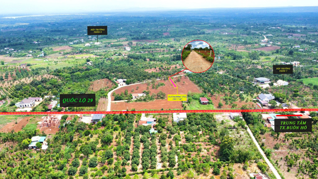Bán đất 149.9m² tại Xã Ea Tiêu Huyện Cư Kuin